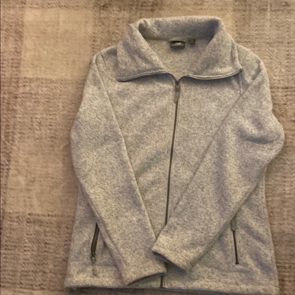 Women's Gray Fleece Jacket